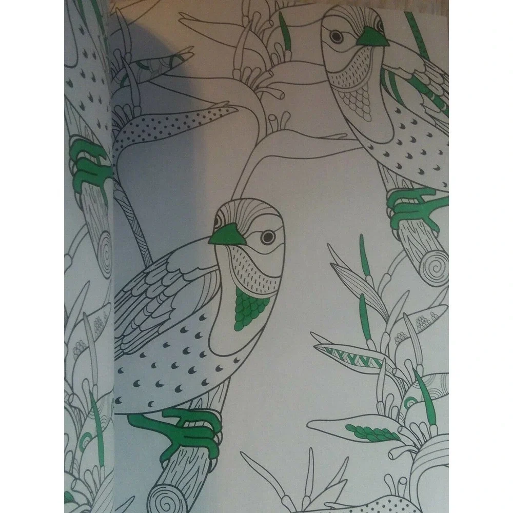2 New Flower‎ & Patterns Insp Adult Coloring Books